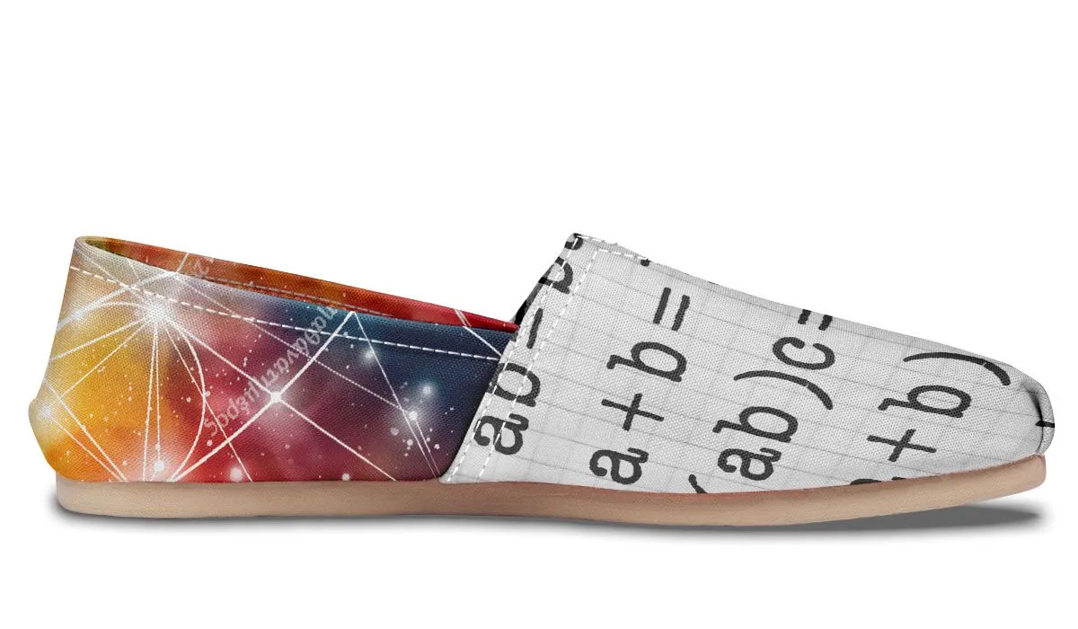 Mathematical Vibes Casual Shoes