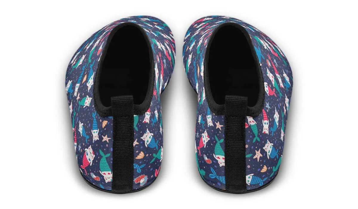 Mermaid Cat Aqua Barefoot Shoes