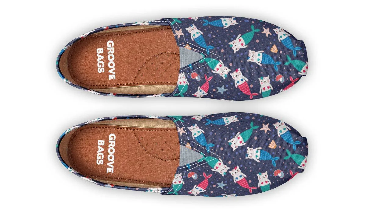 Mermaid Cat Casual Shoes