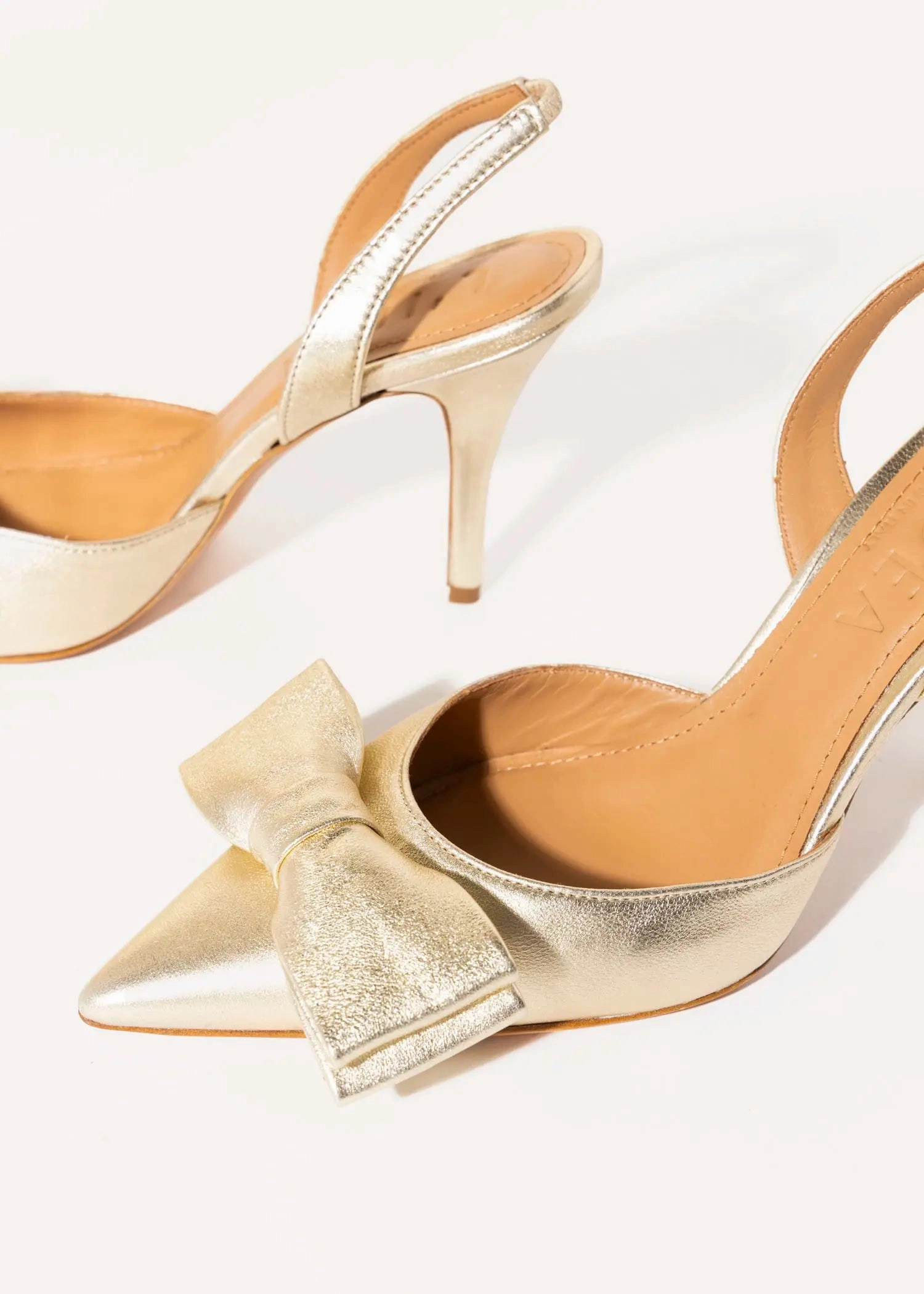 Metallic Slingback