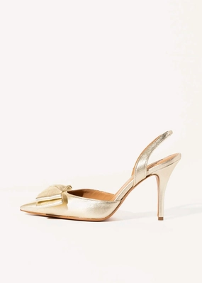 Metallic Slingback