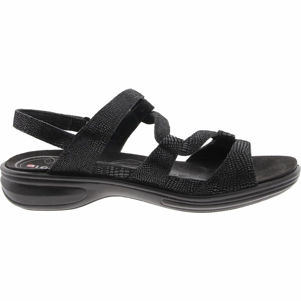 Miami Womens Adjustable Faux Leather Strappy Sandals