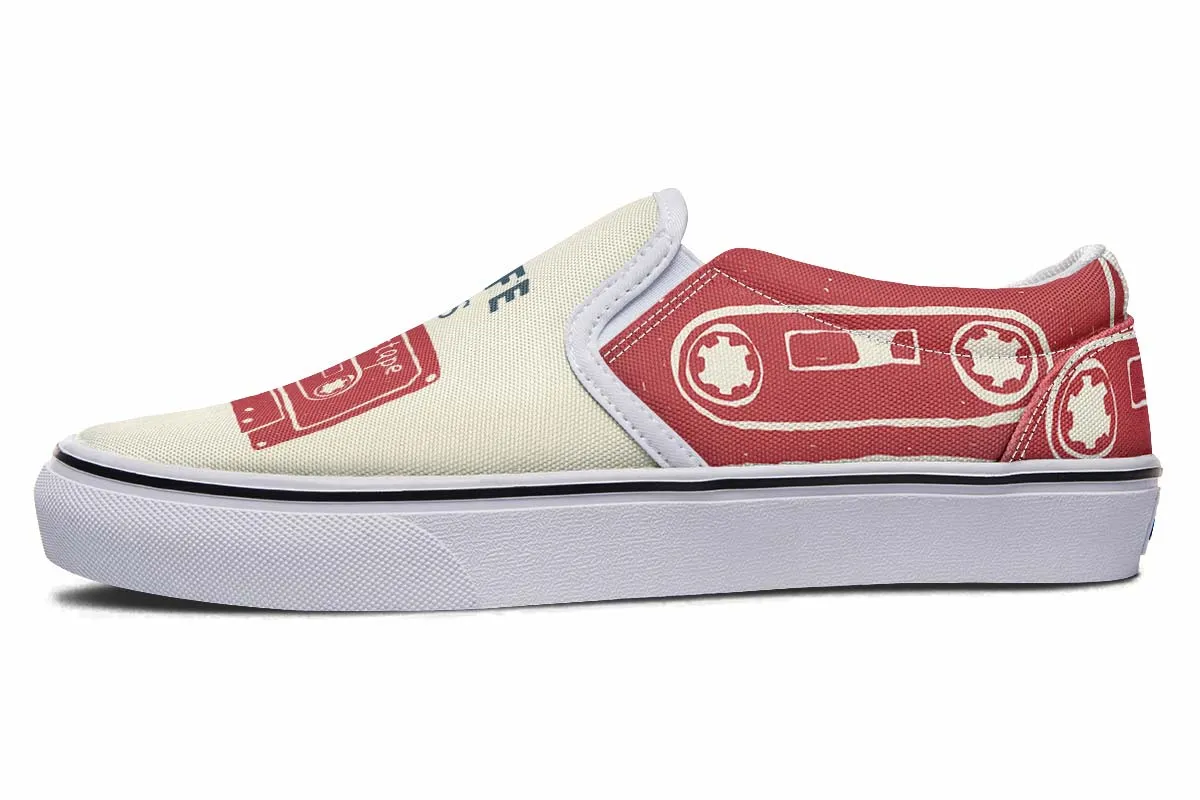 Mixtape Slip-On Shoes
