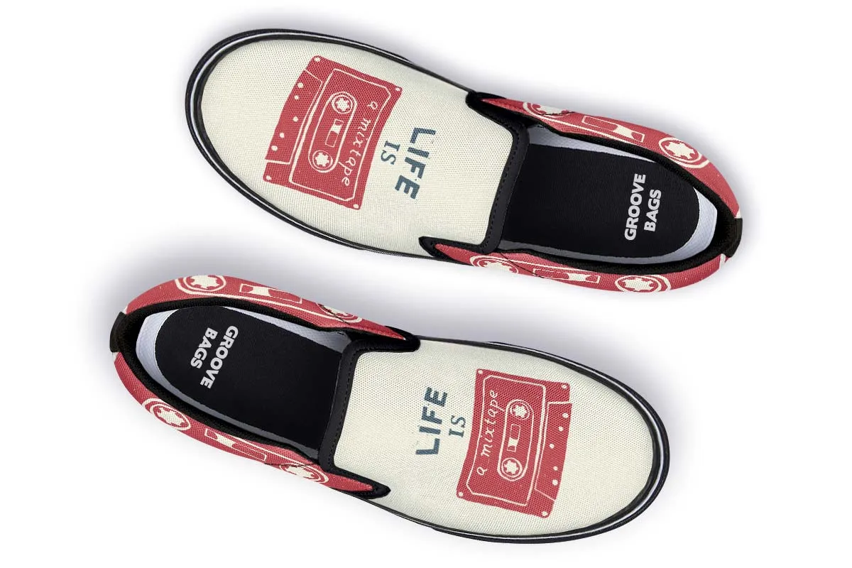 Mixtape Slip-On Shoes