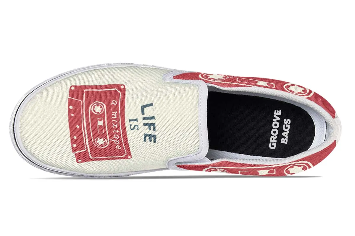 Mixtape Slip-On Shoes