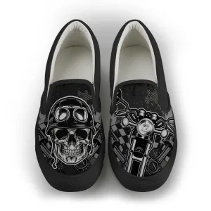 Motorcycle Rider  Slip Ons