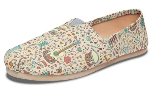Music Doodle Casual Shoes