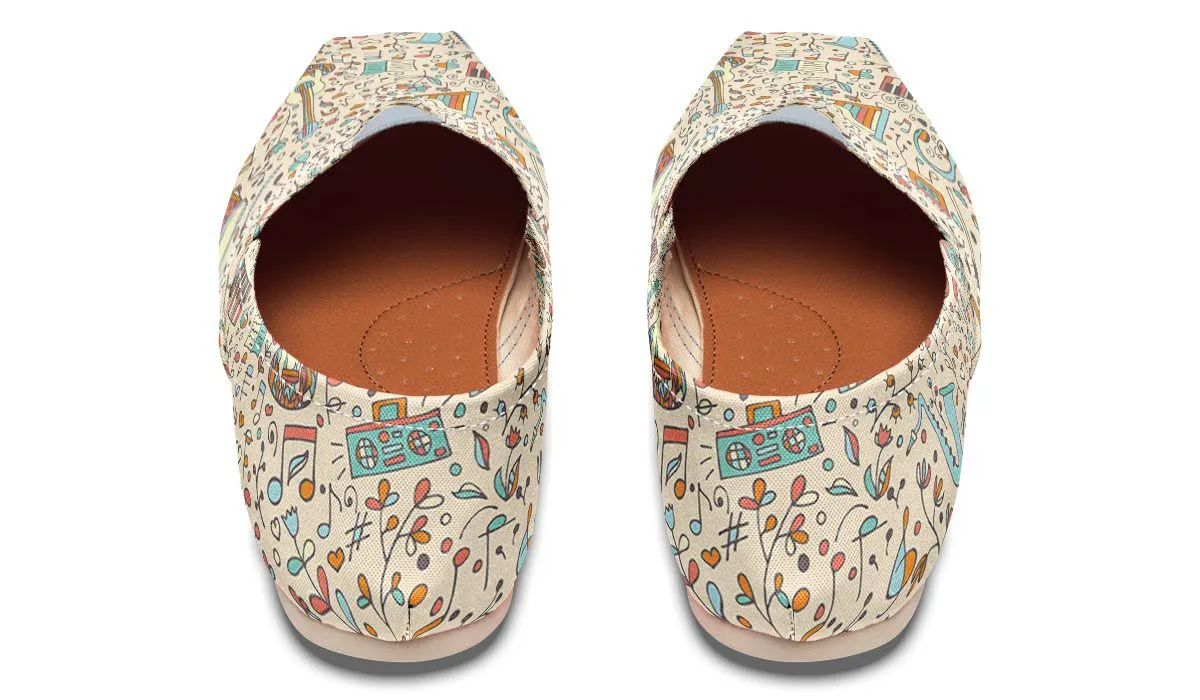 Music Doodle Casual Shoes