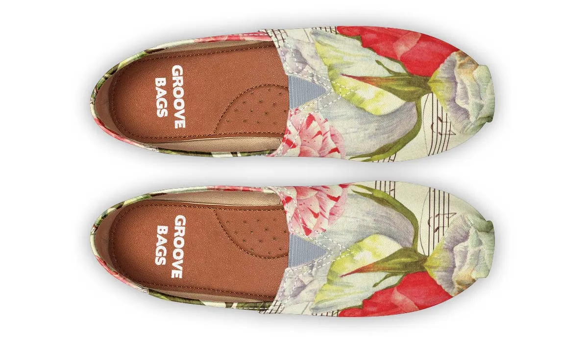 Music Roses Casual Shoes