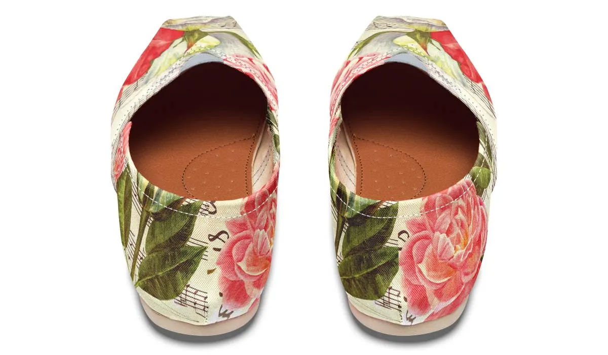 Music Roses Casual Shoes