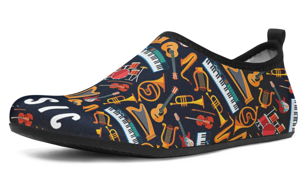 Music Teacher Aqua Barefoot Shoes