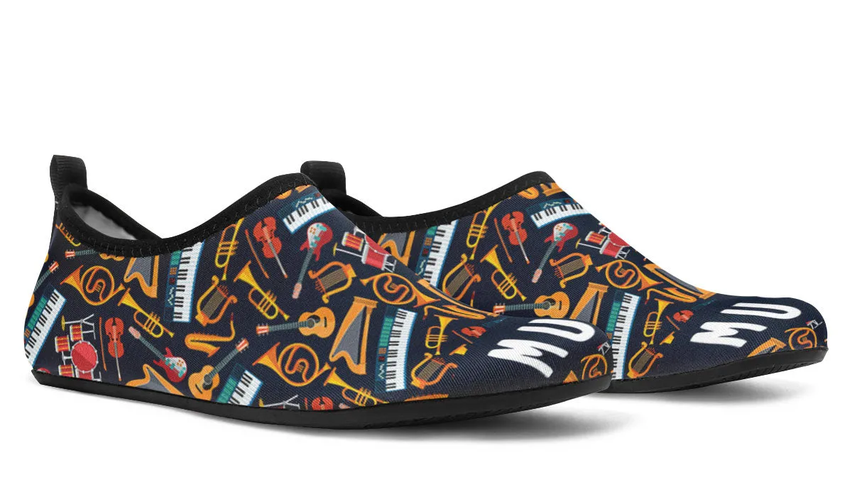 Music Teacher Aqua Barefoot Shoes