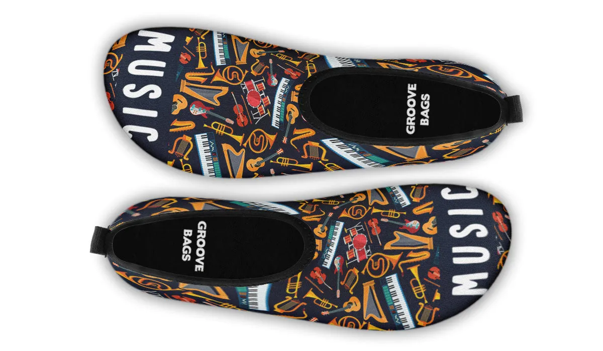 Music Teacher Aqua Barefoot Shoes