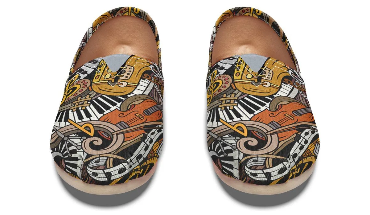 Musical Instruments Casual Shoes