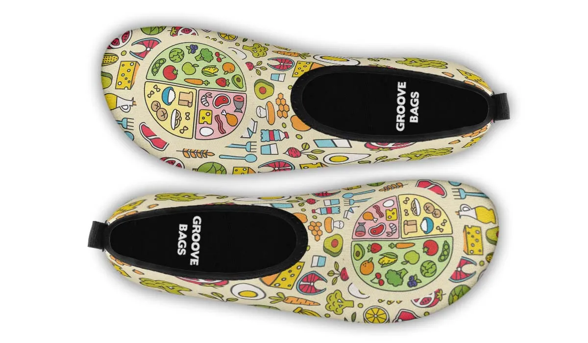 My Plate Nutrition Aqua Barefoot Shoes