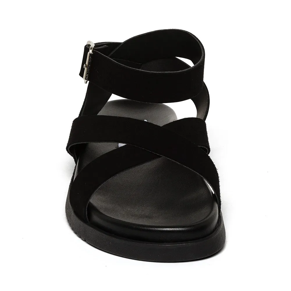 Mybestie-E Sandal BLACK SUEDE
