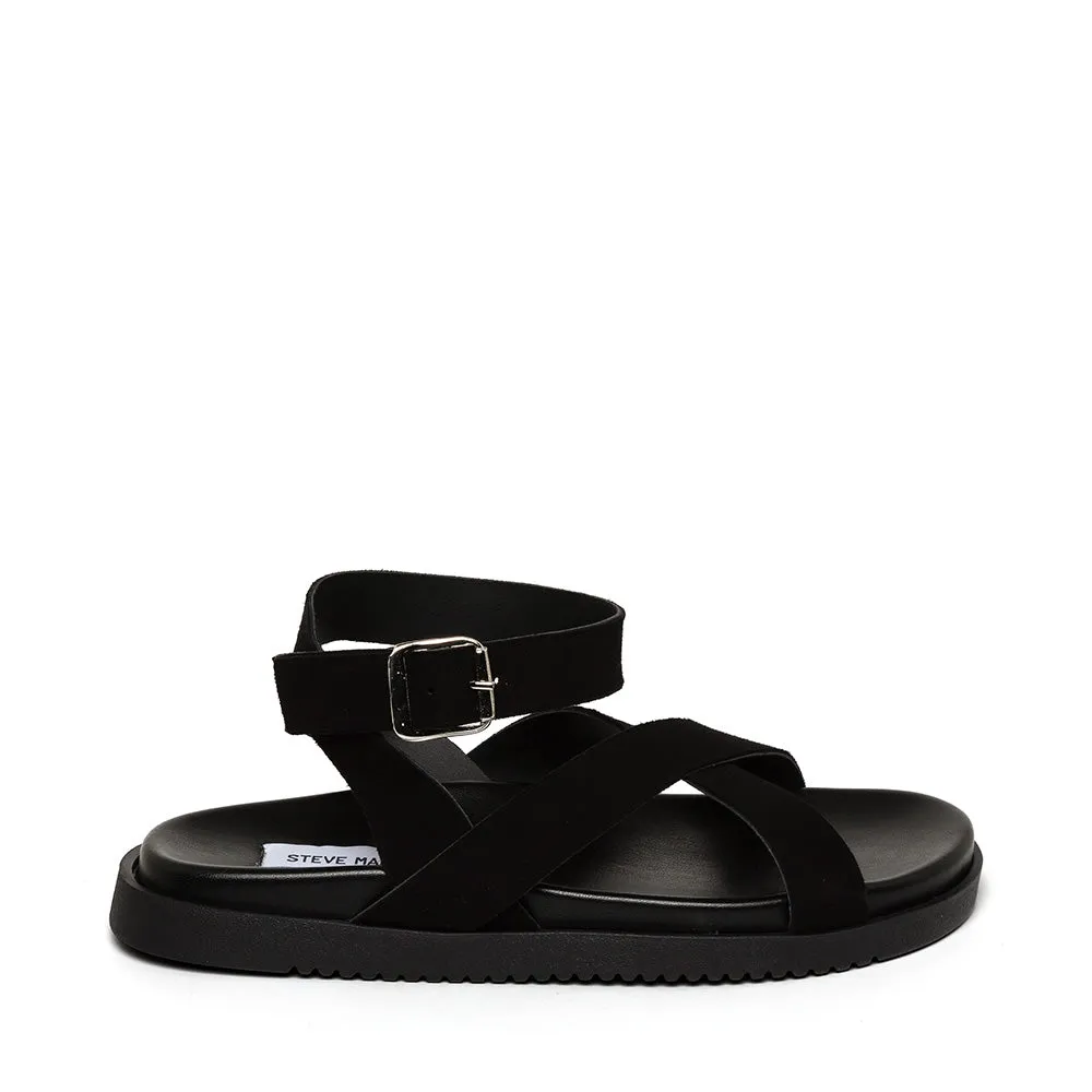 Mybestie-E Sandal BLACK SUEDE