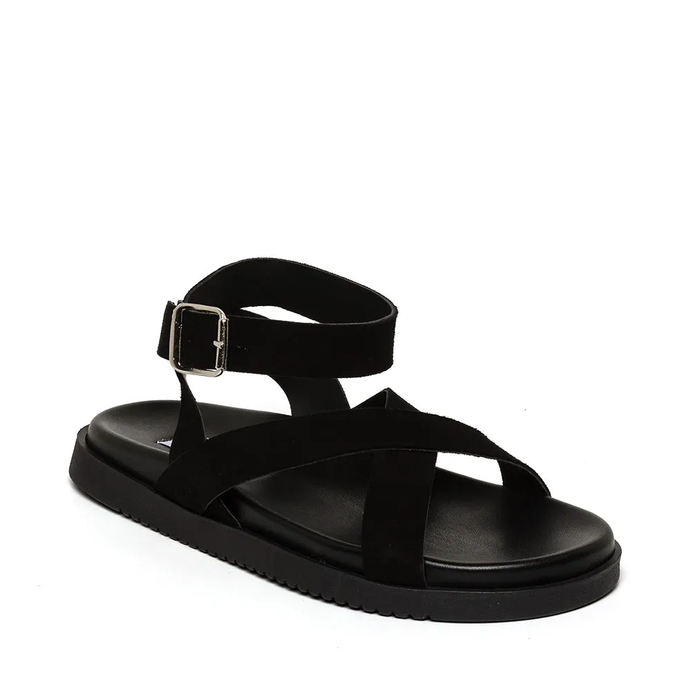 Mybestie-E Sandal BLACK SUEDE