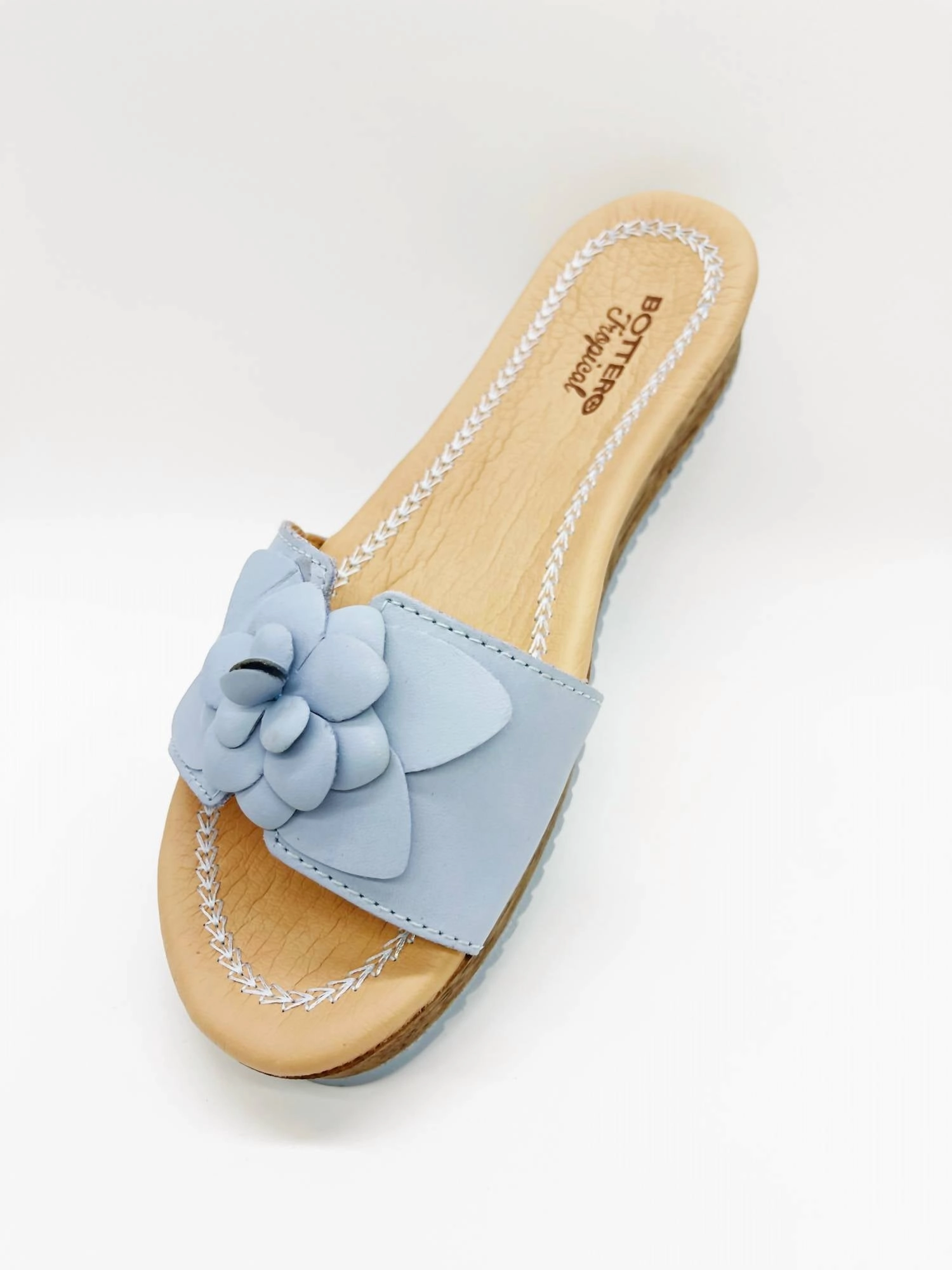 Napoli Slide On Sandal In Blue