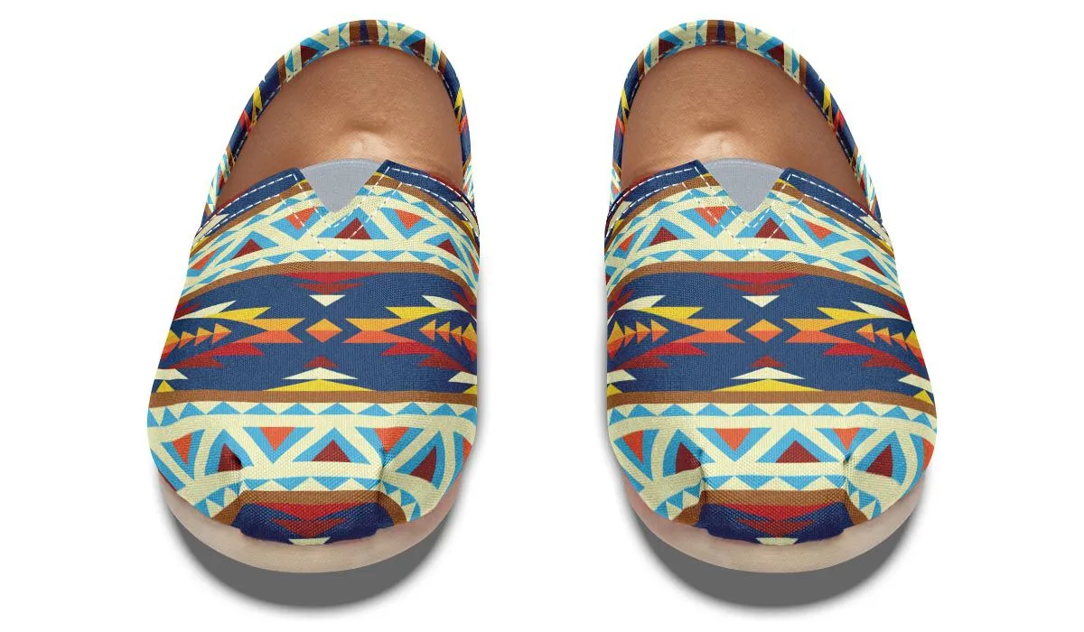 Native American Print Casual Shoes