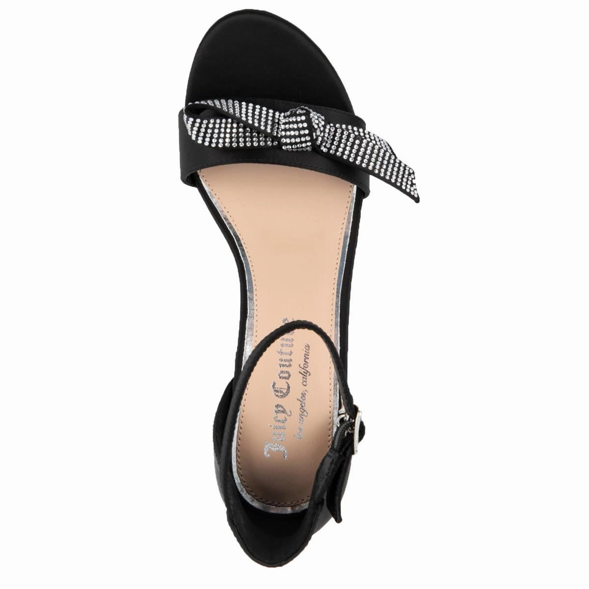 Nelly 2 Womens Embellished Satin Block Heel
