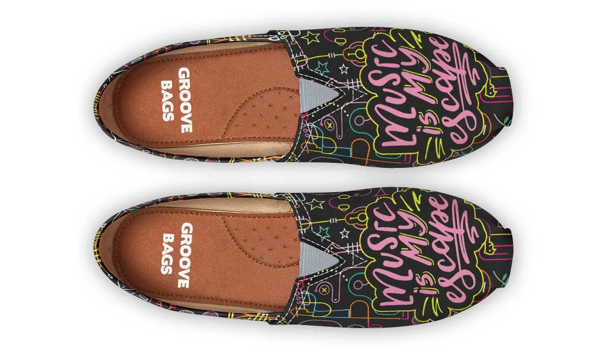 Neon Music Casual Shoes