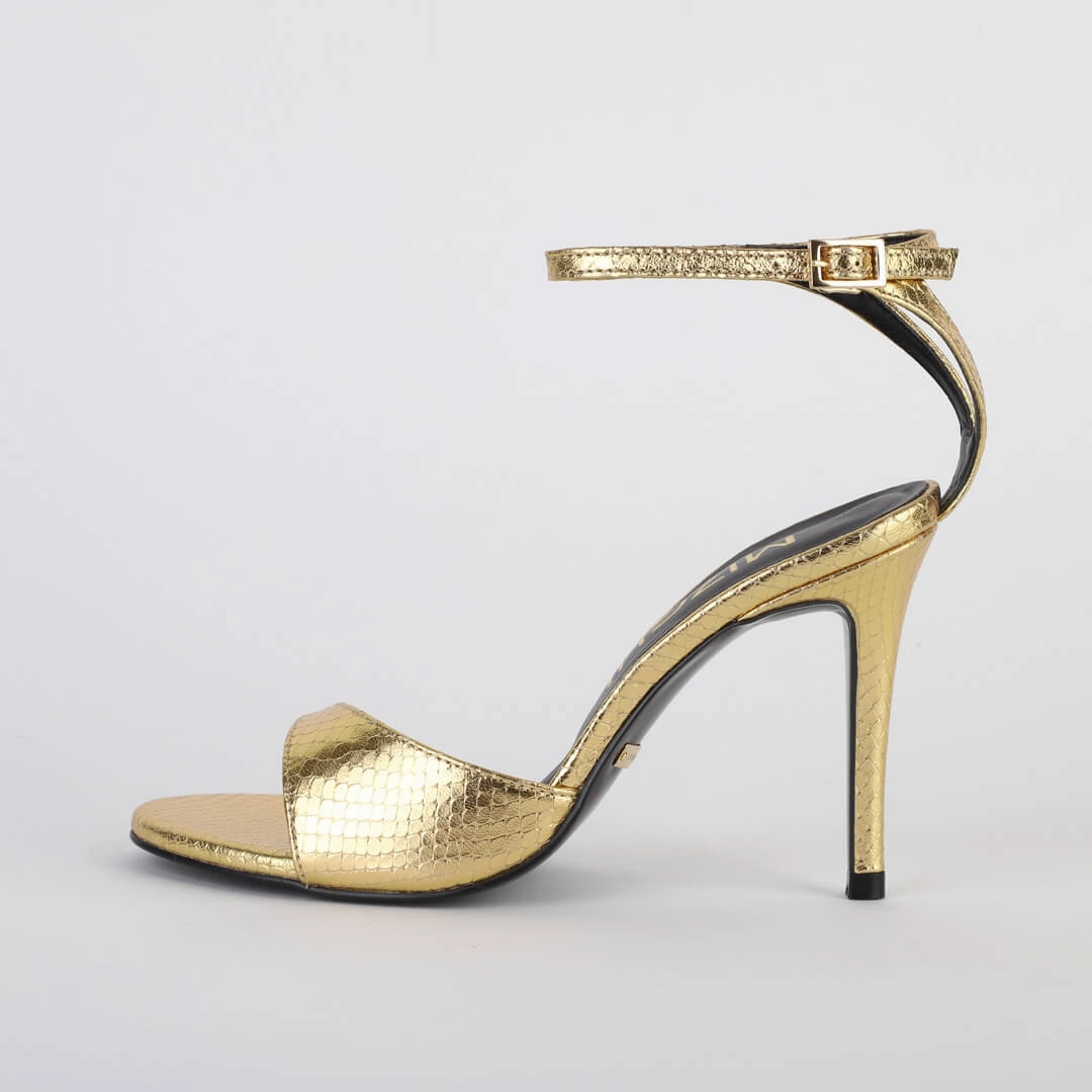 NEW BALLAN - metallic party sandals