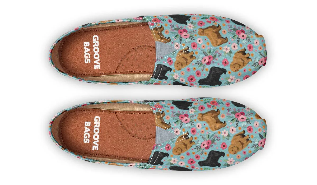 Newfoundland Flower Casual Shoes
