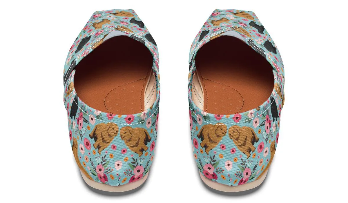 Newfoundland Flower Casual Shoes