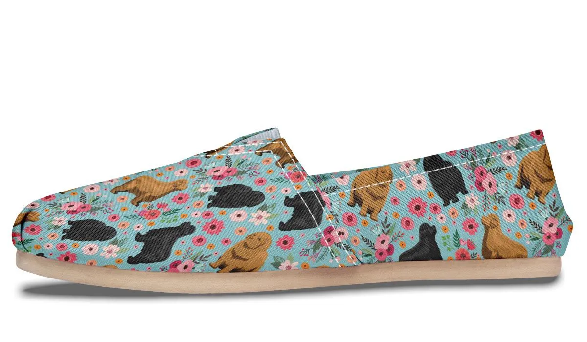 Newfoundland Flower Casual Shoes