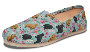 Newfoundland Flower Casual Shoes