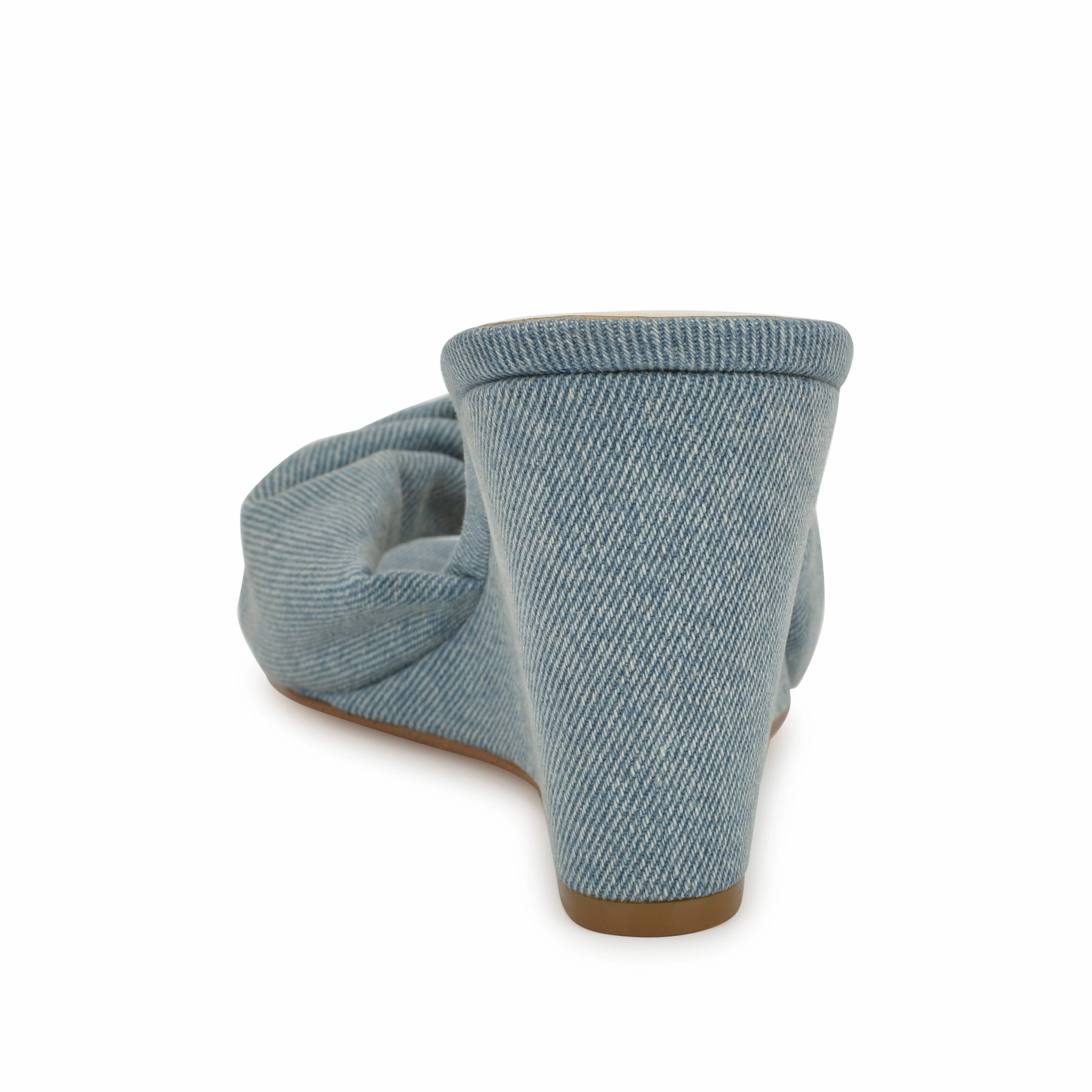 Nikhil Twist Wedge Sandals