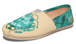 Ocean Heart Casual Shoes