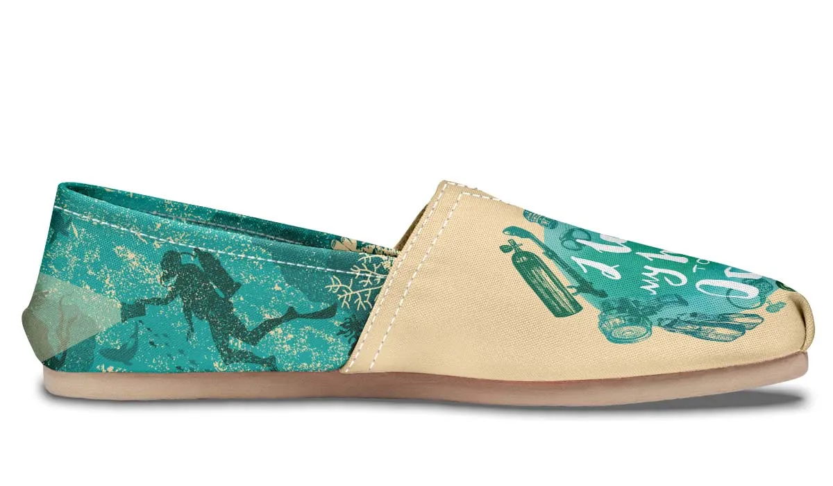 Ocean Heart Casual Shoes