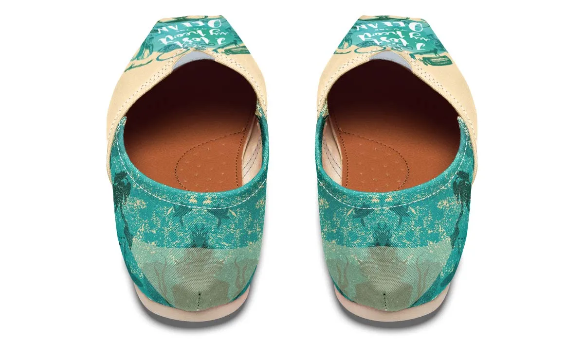 Ocean Heart Casual Shoes
