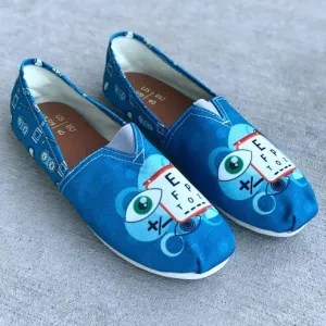 Optometrist Chart Casual Shoes