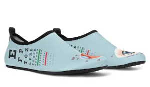 Optometrist Eyes Aqua Barefoot Shoes