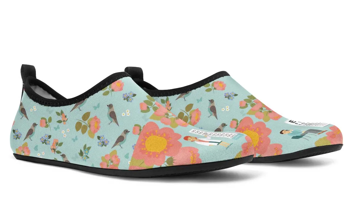 Optometry Peeps Aqua Barefoot Shoes