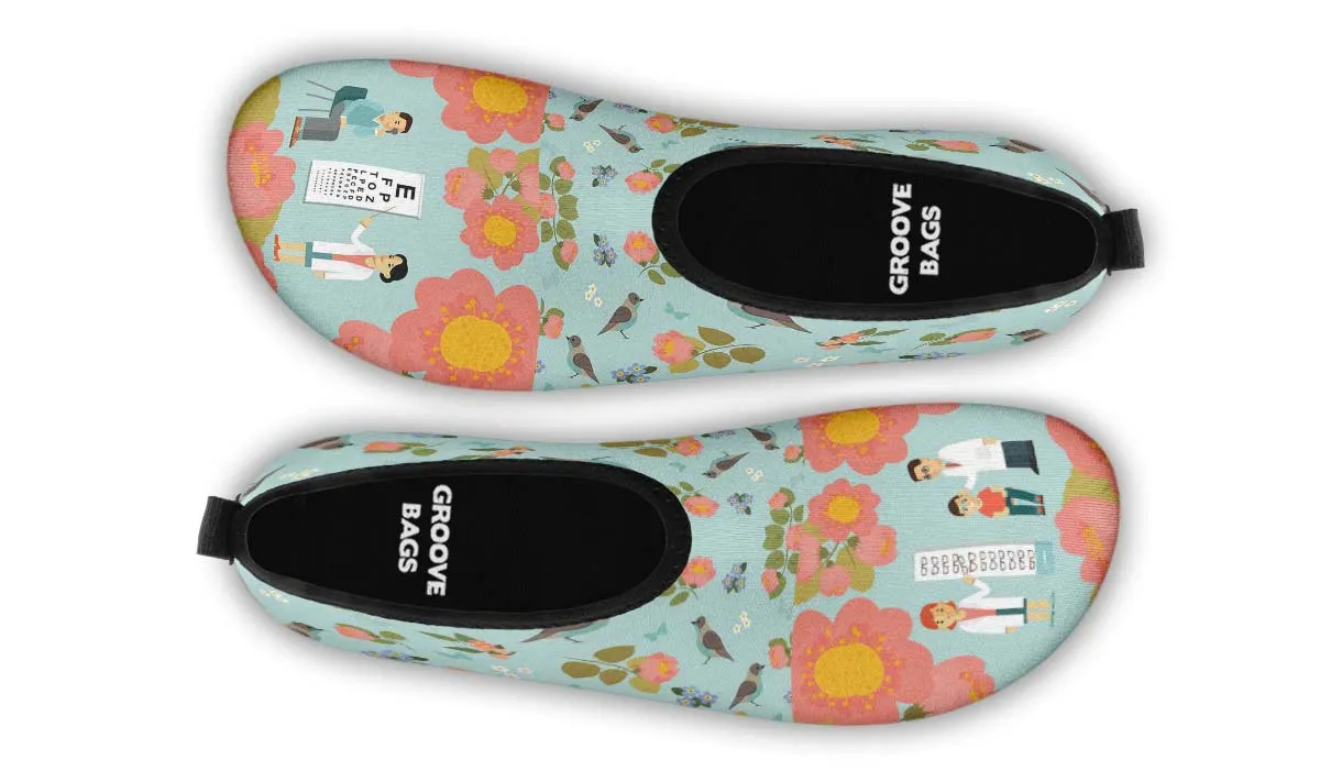 Optometry Peeps Aqua Barefoot Shoes