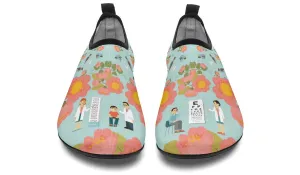 Optometry Peeps Aqua Barefoot Shoes