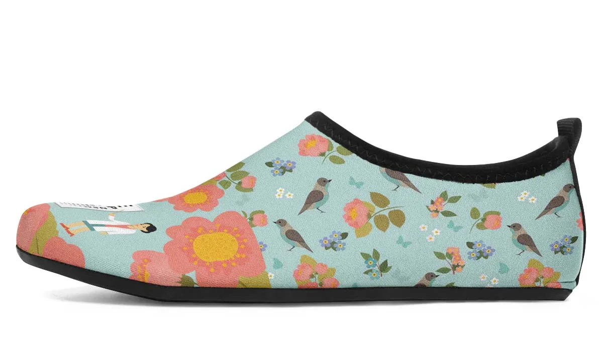 Optometry Peeps Aqua Barefoot Shoes