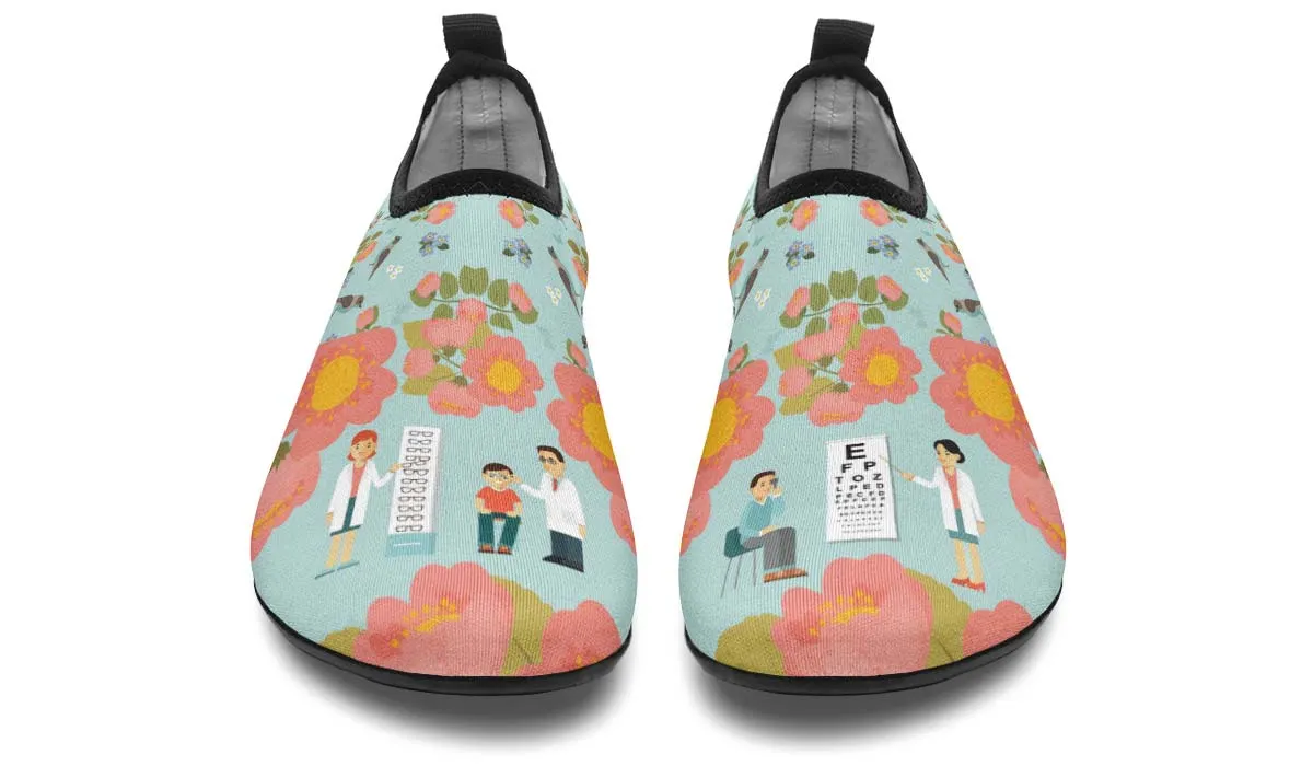 Optometry Peeps Aqua Barefoot Shoes