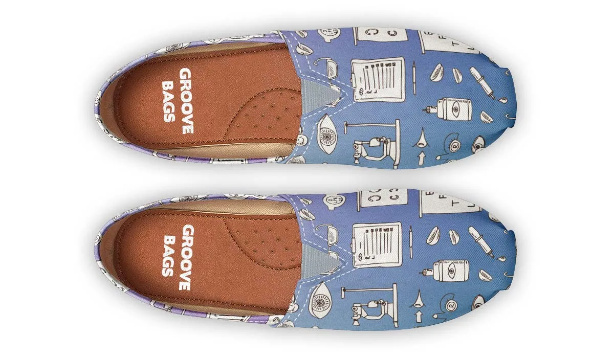 Optometry Sketch Casual Shoes