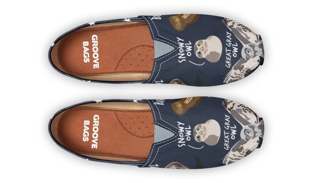 Owl Diagram Casual Shoes