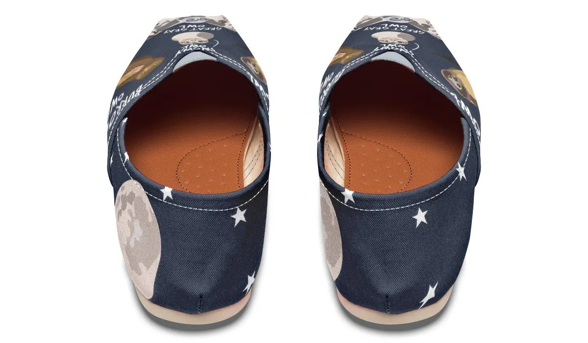 Owl Diagram Casual Shoes