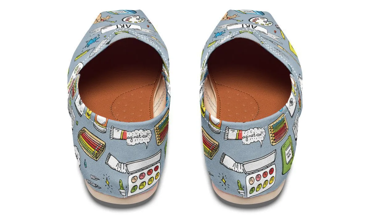 Painter Doodles Casual Shoes