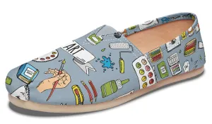 Painter Doodles Casual Shoes