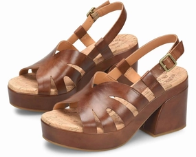 Paschal Platform Sandal In Brown