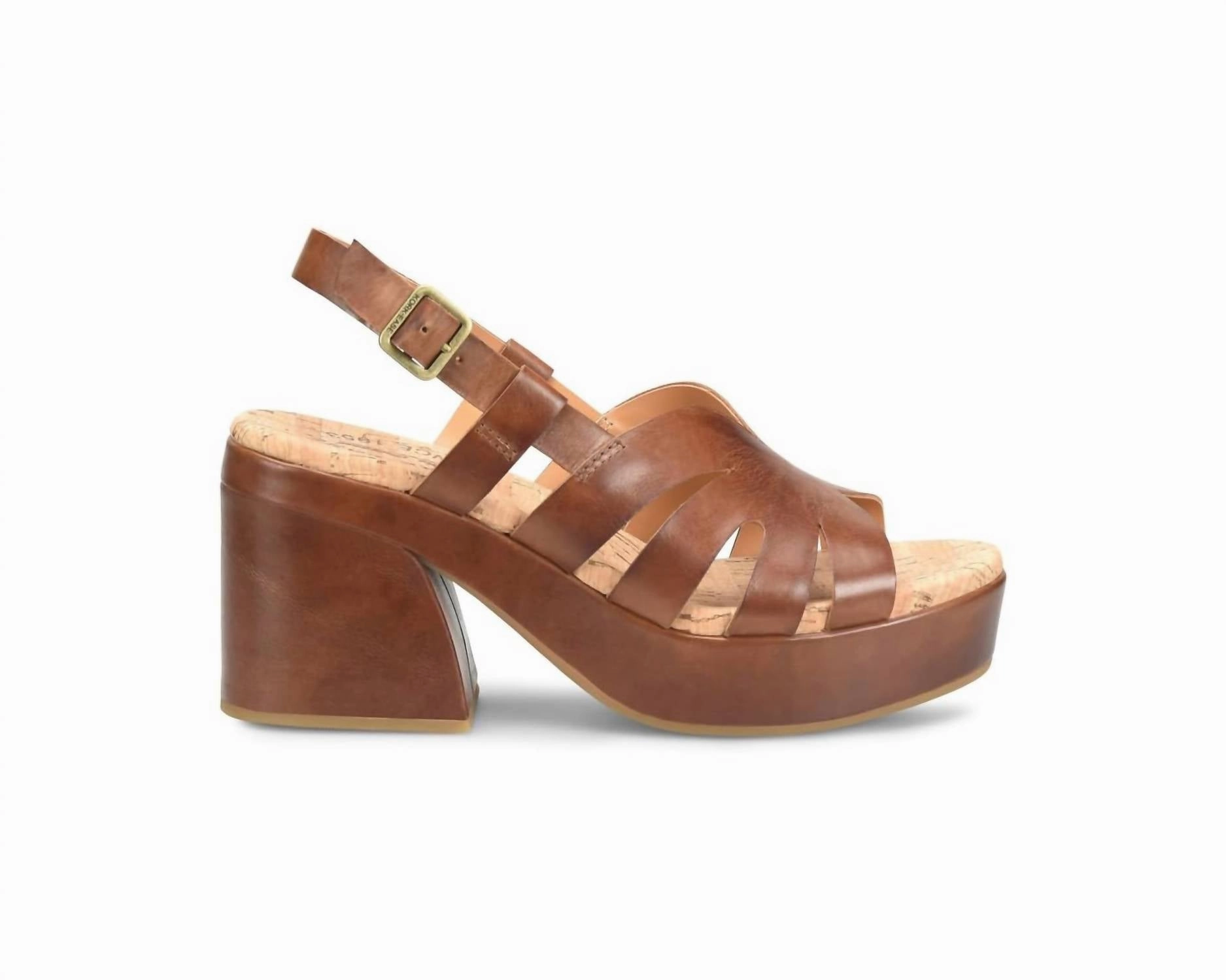 Paschal Platform Sandal In Brown