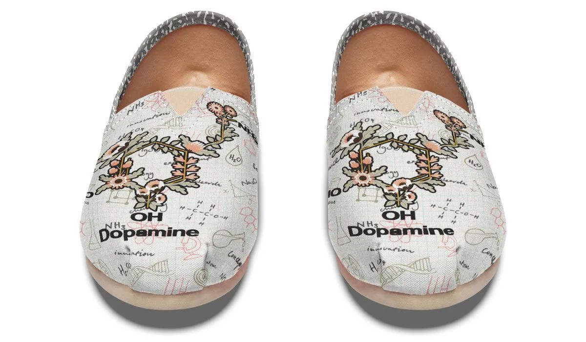 Pastel Floral Dopamine Casual Shoes